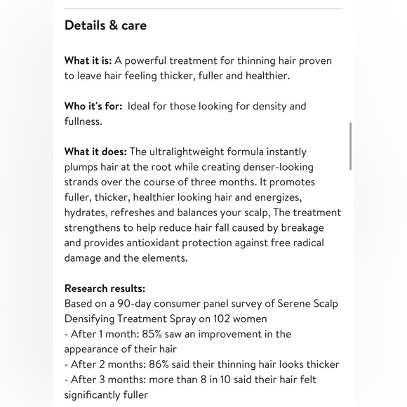 Oribe Serene Scalp Densifying Treatment Spray - Picture 6 of 6